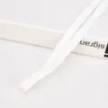 1cm wide white imitation lamb cashmere piping trim for DIY hair accessories crafts. - 1 Piece/Pack / White