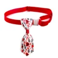 San Valentino animale domestico cane ciondolo papillon collare cuore gatto accessori - Papillon Cuore (LD001-1) / Taglia unica