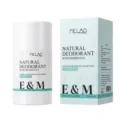 Desodorante Natural Stick Eucalipto Menta Probióticos 75g Frescura Larga Duración - 75.00g / Eucalipto y Menta