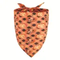 Bandana pour animal de compagnie Halloween motif citrouille, idéal chiens et chats. - 62*45*45cm / Style 4