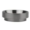 Aluminum coffee dosing funnel 51mm 53mm 58mm universal espresso powder ring detail view - 49mm / Black & Gold