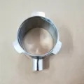 54mm Bottomless Coffee Portafilter Stainless Steel Filter Basket for Espresso Machine - 54 Breville Stainless Steel Head