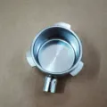 Stainless steel 54mm coffee machine portafilter replacement handle, durable metal variant. - 54 Breville Stainless Steel Head + Filter Basket