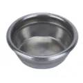 Stainless steel espresso coffee filter basket replacement part for portafilter machine. - 58 Double Filter Basket