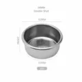 54mm stainless steel espresso filter basket 2-cup coffee portafilter replacement part 25g - 54 Double Filter Basket