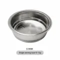 51mm single portafilter basket stainless steel espresso coffee filter cup replacement part - 51 Single Filter Basket