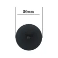Disque de contre-lavage aveugle de machine à café en silicone 50mm, coussinet noir. - 51mm Silicone