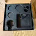 Multi-functional coffee tamper station holder ABS silicone coffee maker base tool organizer. - Style B / L