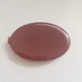 Oval Silicone Coin Purse PVC Soft Rubber Change Pouch For Daily - Coffee