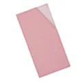 Pink PU leather envelope wallet, slim card holder and cash organizer for daily use easily. - Pink
