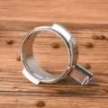 Stainless Steel Coffee Dosing Ring Espresso Funnel Powder Ring Coffee Machine Accessory - 58mm Breville 9 Series Stainless Steel Head