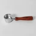 51mm coffee machine portafilter with wooden handle and stainless steel filter basket replacement. - 51mm Burl Wood