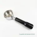 51mm coffee machine portafilter replacement with black plastic handle for DeLonghi ECO310 - Alloy Version / 51mm Double-Ear Black Handle