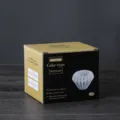 Coffee filter paper bowl type drip pour over unbleached 50pcs packaged for coffee brewing tool - Small 50 Pieces Box / White