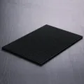 Tappetino da bar in PVC nero 45x30cm, tappetino in gomma antiscivolo impermeabile. - 45x30x1cm / Nero