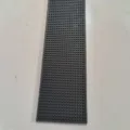 Tappetino da bar in gomma PVC nera, tappetino di servizio antiscivolo impermeabile bancone. - 60x15x1cm / Nero