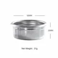 Panier filtre à café droit de 58mm pour porte-filtre de machine à espresso pièce. - Panier Filtre Haut 58/28mm 22-26g 648 Trous