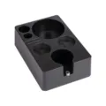 Black ABS espresso tamper station coffee portafilter holder distributor storage stand 51 53 58mm - Multi-Functional Tamper Base / 51-53mm / Black