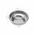 Cestello filtro caffè in acciaio inox 58mm singola porzione accessorio macchina espresso - Cestello Filtro Singolo / 58mm