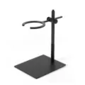 Adjustable pour over coffee dripper stand black metal drip filter holder home barista tool - Aluminum Alloy Baking Paint Stand