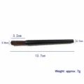 Coffee grinder cleaning brush fine bristle espresso machine dust brush cleaning tool - Dark Brown