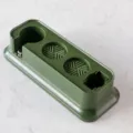 ABS coffee tamper holder station, multi-functional portafilter stand for espresso tools. - Green