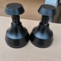 58mm adjustable coffee distributor needle powder tool black coffee tamper leveling tool - 58mm / Black