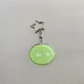 Schattige pixel art acryl sleutelhanger voor dagboek planner, groen konijn tas bedel. - Groen Konijn