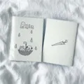 Bonito cuaderno de viaje TN y diario con un hermoso diseño de portada para la planificación diaria. - Conejo Pequeño Paraguas Cuaderno Pasaporte