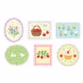 Pixel pastoral series sticky notes, cute non-sticky writing paper, 6 designs 30 sheets. - Pixel Pastoral