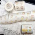 Schattige cartoon meisjes Washi tape set, decoratieve plakband rollen voor journal en knutselen. - Washi Snijfolie - Niuma Dagelijks Volledige Rol
