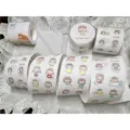 ONETWO schattig meisje dagelijks washi tape rol collectie, esthetische briefpapier PET. - Synthetisch Papier Snijfolie - Niuma Dagelijks Volledige Rol