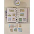 Washi-Tape und Aufkleber Set für Tagebuch, Scrapbooking und DIY Handwerk Dekoration. - Glassine Nicht-Klebend Saison Serie Abfüllung 50cm