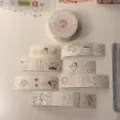 Weiches Washi-Tape-Rolle und süße Affenmuster-Streifen für Tagebuch und Dekoration. - Washi Heißprägung Reißbar Kleiner Affe Abfüllung 50cm