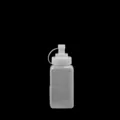 Bouteille souple en plastique transparent avec bouchon pointu et graduation pour sauce - 360ml