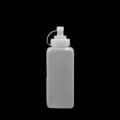 Bouteille souple en plastique transparent avec graduations et embout pour sauce miel 800ml - 800ml