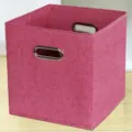 Pink fabric storage box foldable drawer organizer closet bin container home organization - Pink Dragon Pattern Without Lid