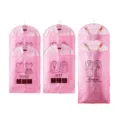Housse de vetement non-tISSe suspendue sac de rangement pour costume manteau rose - M / Rose