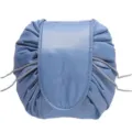 Borsa cosmetica blu trousse da trucco impermeabile per viaggi e organizzazione quotidiana - Blu nebbia