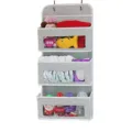 Organisateur suspendu multipoche sac de rangement mural pour chambre de bébé et maison. - 3 Compartiments