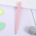 Macaron Pink Twist Plastic Ballpoint Pen for Office and Hotel Advertising Promotion - Candy Pink