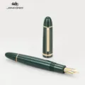 Stylo plume Jinhao X159 Vert Foncé Garniture Dorée Grande Plume Capuchon à Vis Élégant - Stylo Unique (Sans Boîte) / Vert Foncé (Clip Doré) Plume EF