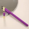 Matita eterna senza inchiostro viola con punta in metallo e cappuccio per disegno studenti. - Viola