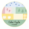 Zzoton Washi Tape Rol Decoratief Raster Patchwork Scrapbooking Briefpapier Benodigd - Pastel Cyclus Washi Tape
