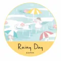 Cute rainy day washi tape decorative masking tape for journaling scrapbooking crafts 1roll. - Rainy Day Washi Tape