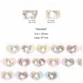 Leuke anime manga stijl washi tape sticker rol, hartvormig ontwerp voor leuke journaling. - Gedecanteerd | Geheimen 57cm Normaal PET Stans