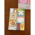 Bloc-notes patchwork rétro style japonais mignon notes détachables article papeterie 1pc - 01 (40 Feuilles)