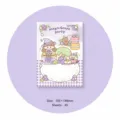 Leuke magie druif feest memo blok kleefnotities, 105x148mm kantoorartikelen voor journal. - Magische Druif Memo