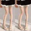 Women sheer glitter pantyhose ultra thin sparkly shiny nude tights summer sexy hosiery - One Size / 2 Pairs/Pack / White