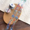 Zomerse goudvis washi tape set, mooie decoratieve afplakband voor knutselen en journaling. - Zomer Goudvis / Monster 35cm